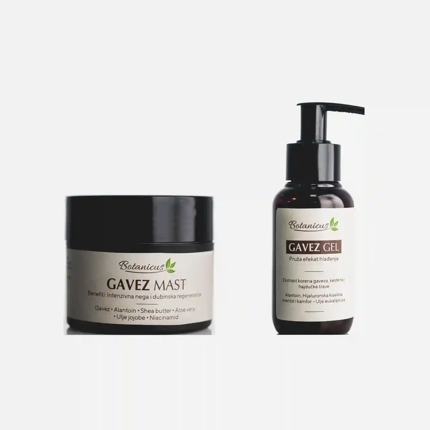 Botanicus paket za koleno - Gavez mast i Gavez gel